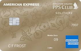 American Express Singapore Airlines Solitaire PPS Credit Card